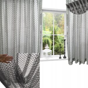 NOWOCZESNA ZASŁONA FIRANA GOTOWA SALON BALKON PANEL 150X290