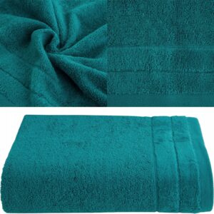 RĘCZNIK Z NATURALNEJ BAWEŁNY 70x140 C.TURKUS