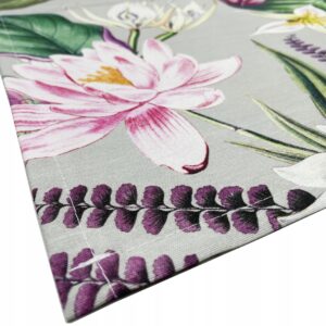 OBRUS DEKORACYJNY BIEŻNIK 45X240 cm BAWEŁNA+POLIESTER