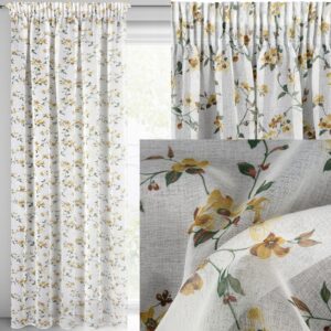 ZASŁONA GOTOWA NA TAŚMIE ORTEX 140X270 BIAŁY