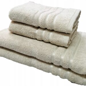 KOMPLET RĘCZNIKI KĄPIELOWE 4 szt PREZENT