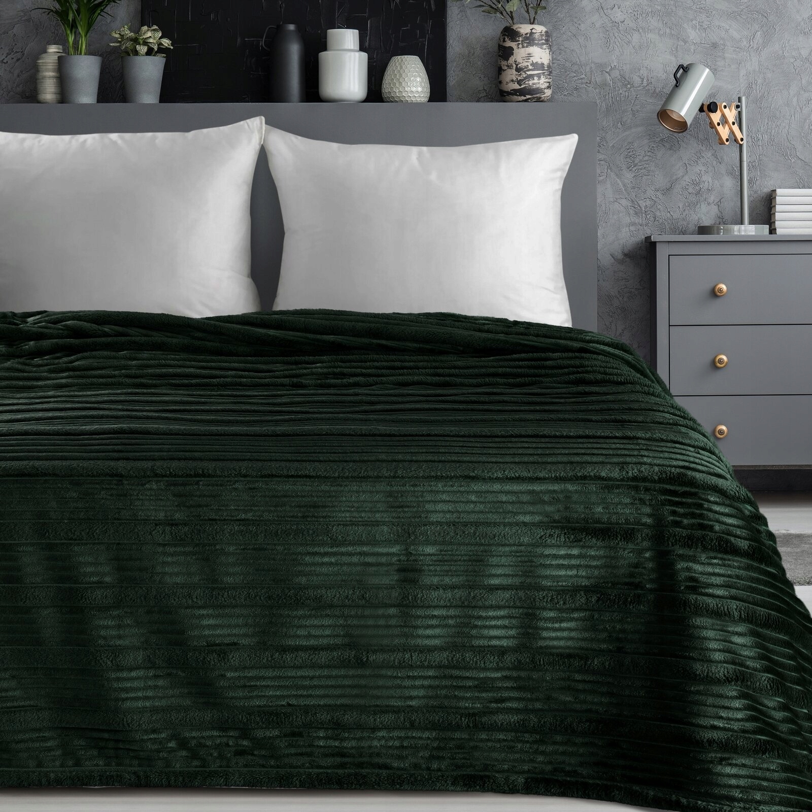 Koc narzuta mięciutki gruby 150 cm x 200 cm - obrazek 9