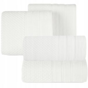 Ręcznik 2 x 50x90cm + 2 x 70x140cm 500g bawełna komplet krem