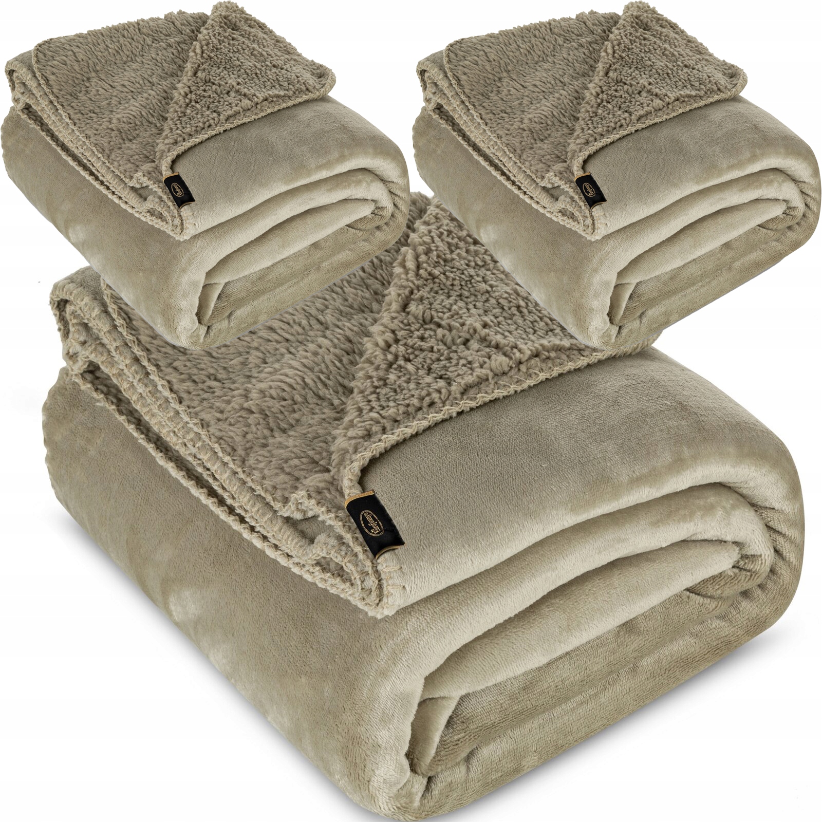 ZESTAW 170x210 + 2 x 70x160 Koc narzuta PREMIUM KOLORY - obrazek 10