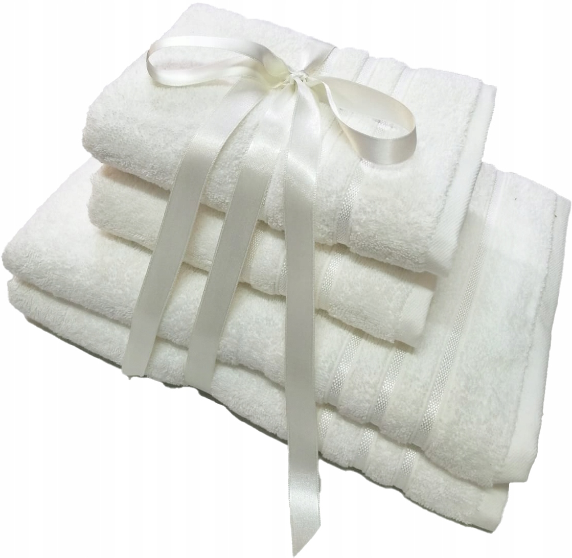 KOMPLET RĘCZNIKI KĄPIELOWE 4 szt PREZENT - obrazek 3