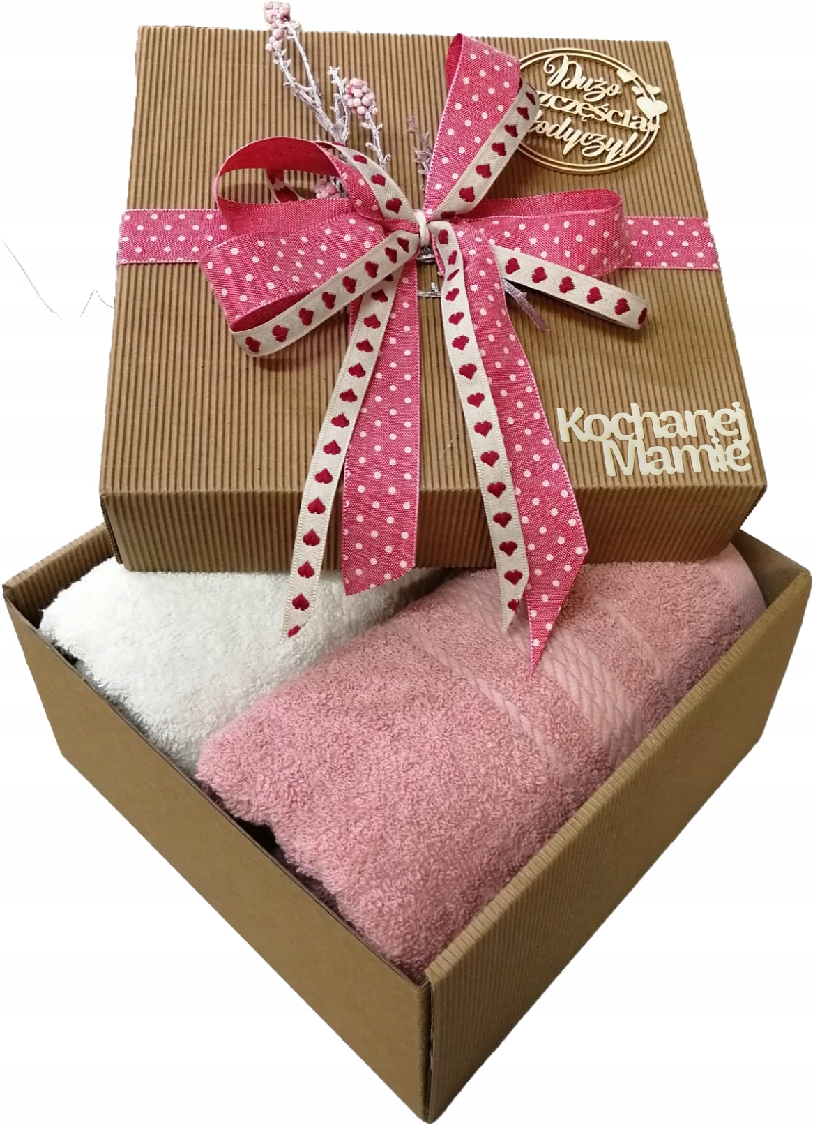 PREZENT ŚLUB RĘCZNIKI 2 SZT PUDEŁKO - obrazek 13