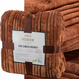 Koc narzuta mięciutki gruby 150 cm x 200 cm