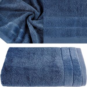 RĘCZNIK Z NATURALNEJ BAWEŁNY 70X140 GRANAT