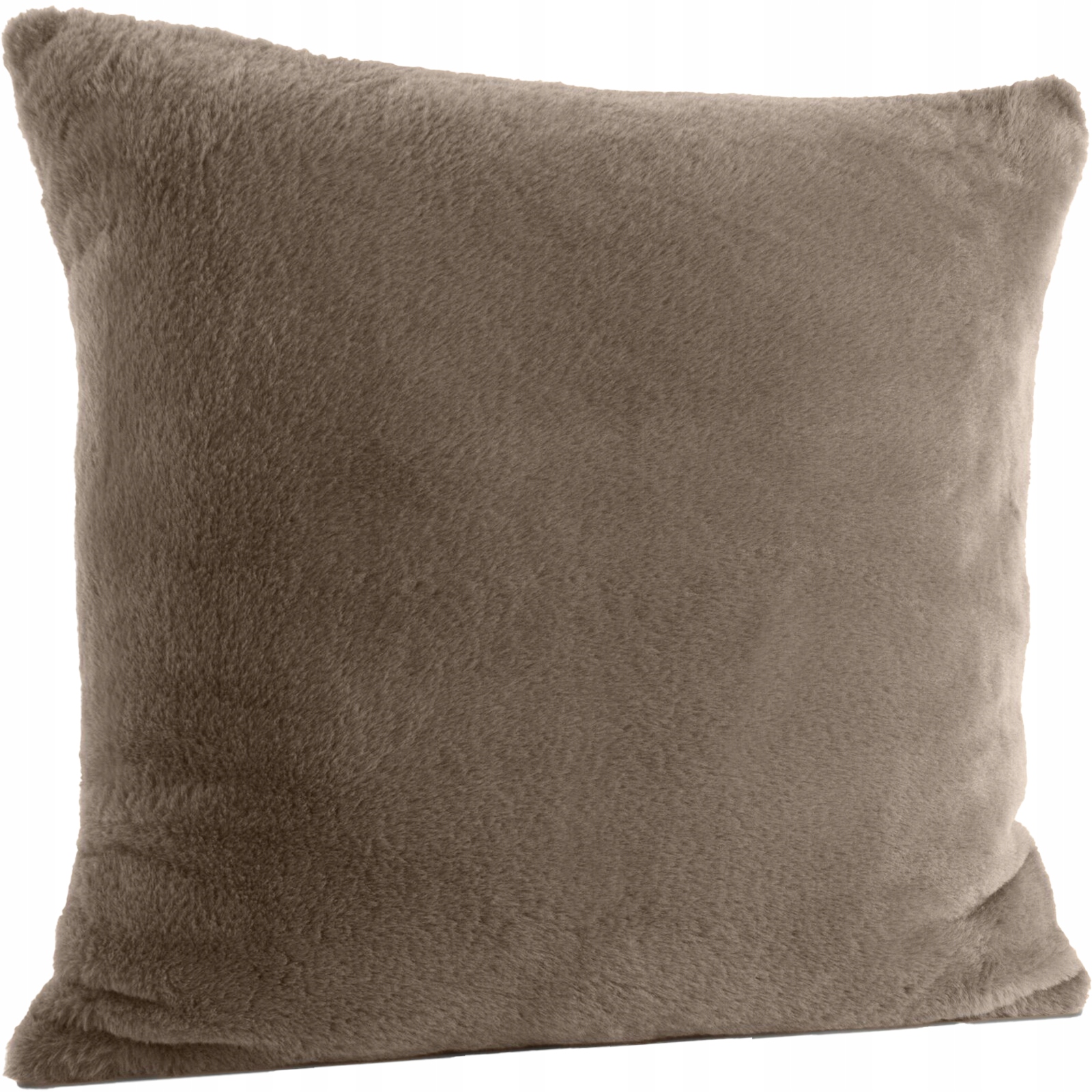 Poszewka dekoracyjna 45 x 45cm futrzana beż - obrazek 2