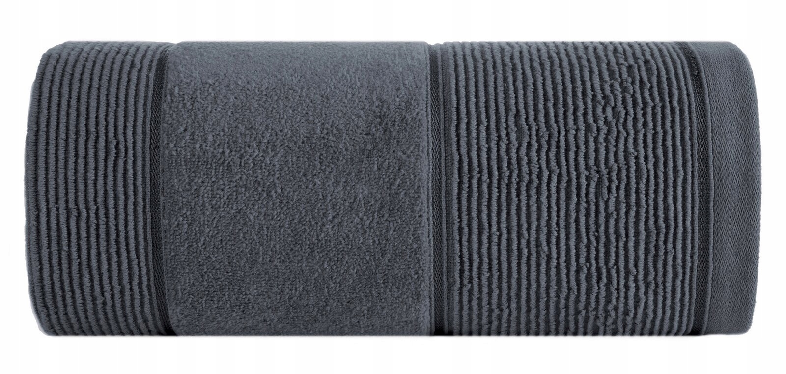 Ręcznik kąpielowy 30x50cm 500 gsm bawełna miękki chłonny stalowy - obrazek 9