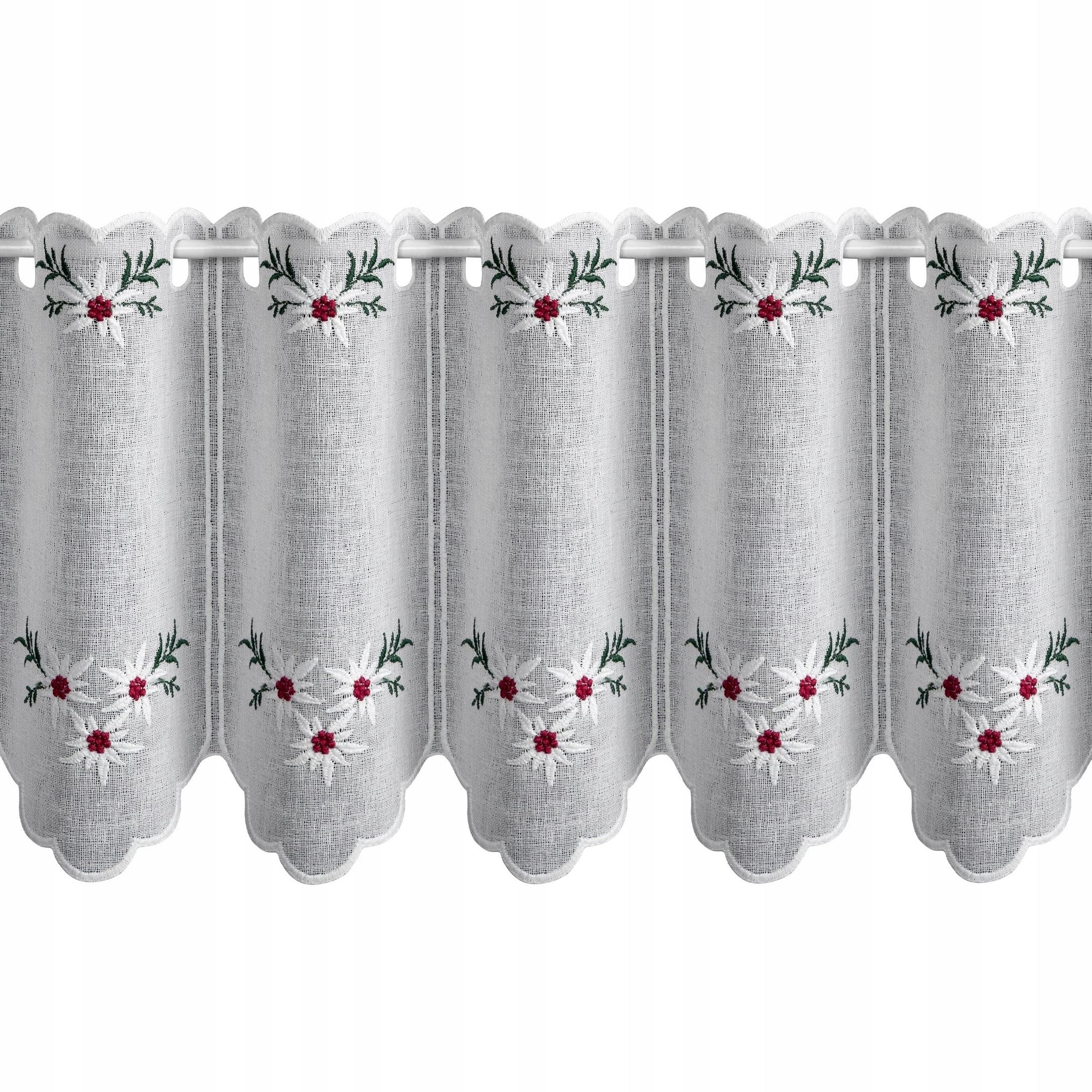 FIRANA DO KUCHNI NATURALNY + CZERWONY KOLOR WYS 30 CM ZAZDROSTKA - obrazek 4