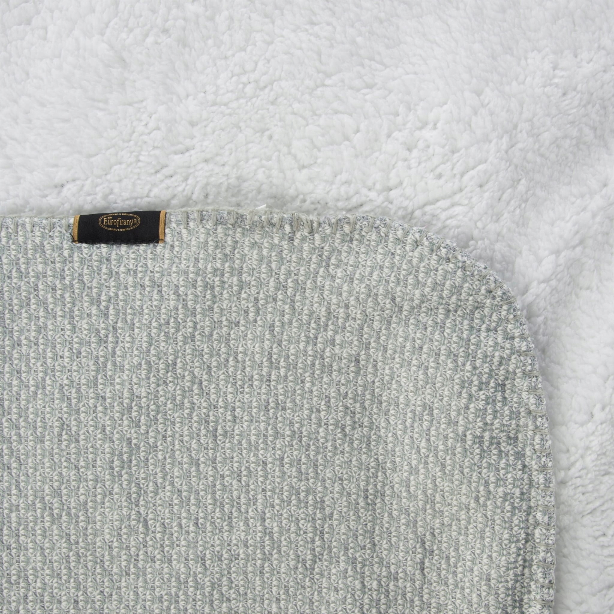 Prezent Koc narzuta dwustronny PREMIUM 200 x 150cm srebrny - obrazek 13