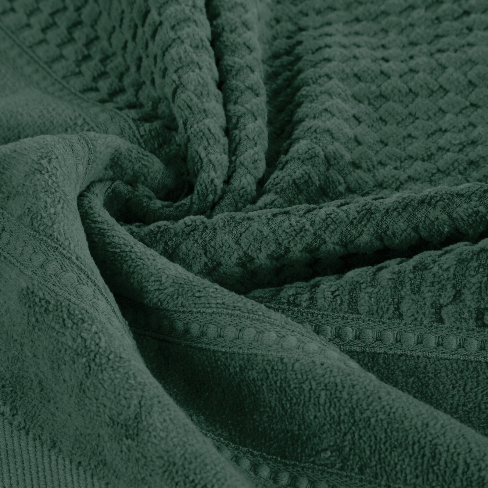 RĘCZNIK KĄPIELOWY BAWEŁNA 50x90 KOLORY PREZENT ZIELONY - obrazek 7