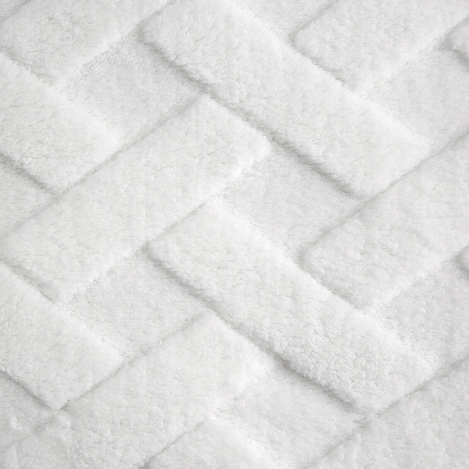 Koc narzuta 150x200 Caro biały z mikrofibry - obrazek 14