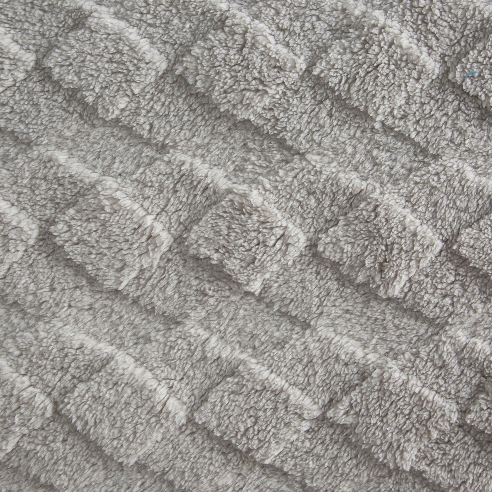 Koc narzuta 150x200 gruby mięciutki puszysty srebrny - obrazek 8