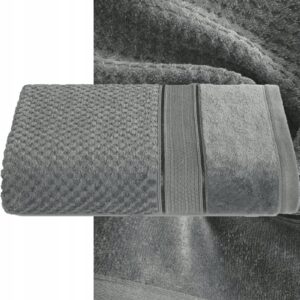 DUŻY RĘCZNIK 90X150 STALOWY