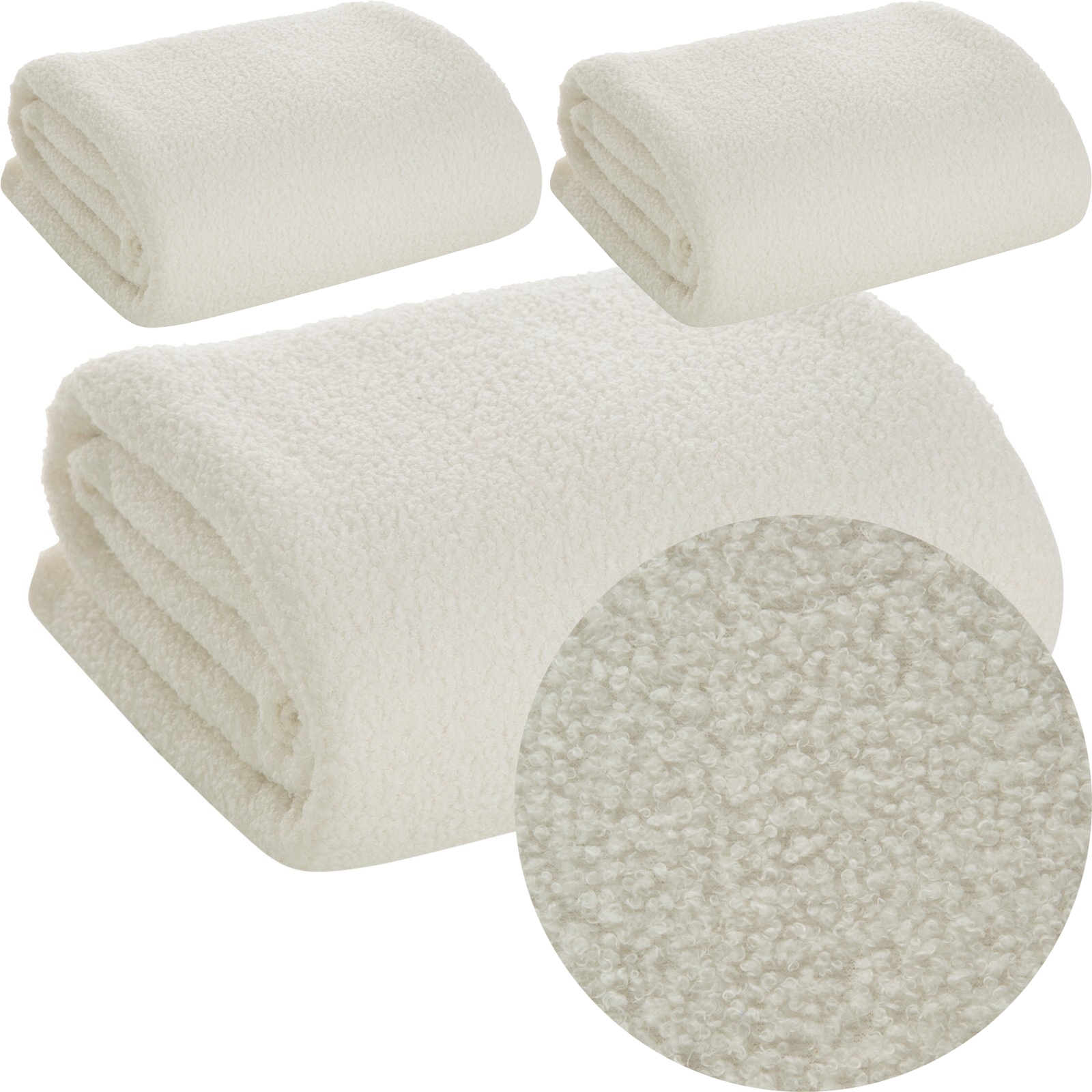 Zestaw Mięciutki koc narzuta na fotel na kanapę 170x210 cm + 2 x 70x160 cm - obrazek 10