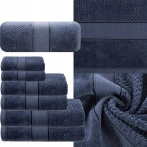 KOMPLET RĘCZNIKI KĄPIELOWE 6x SZTUK PREZENT 500gsm