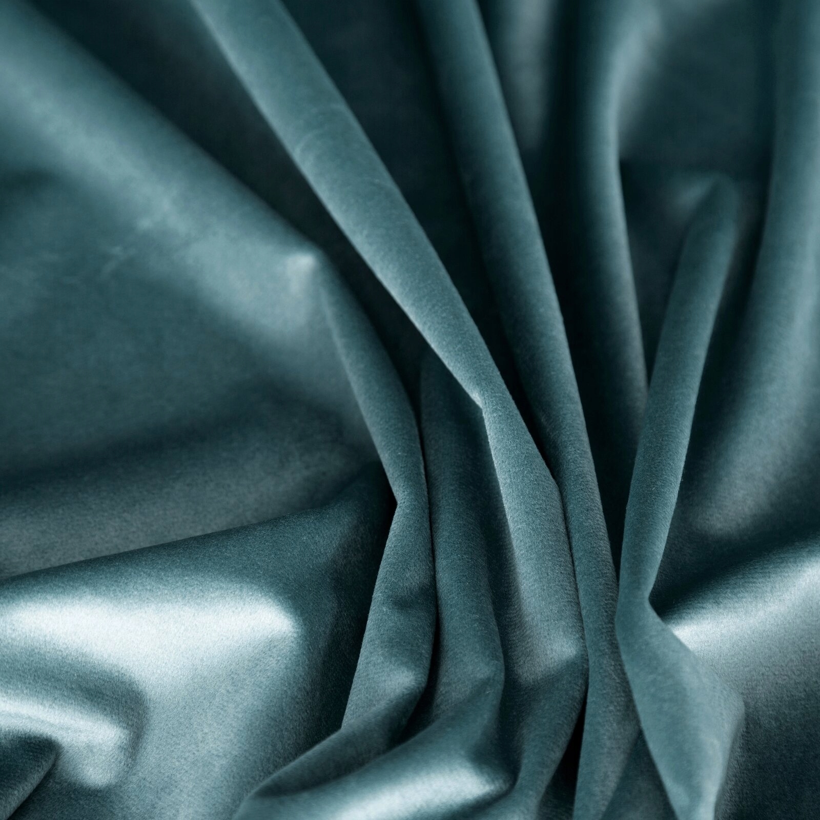 Mięciutka zasłona welwetowa kółka 140x250 ciemny niebieski - obrazek 11