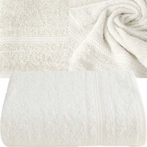 Miękki ręcznik kąpielowy 70X140 gramatura 450 KREM