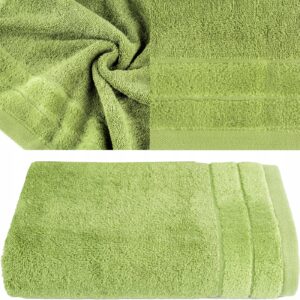 RĘCZNIK Z NATURALNEJ BAWEŁNY 50X90 OLIWKA