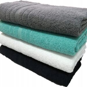 RĘCZNIK Z NATURALNEJ BAWEŁNY 4 SZT 70x140 KOLORY