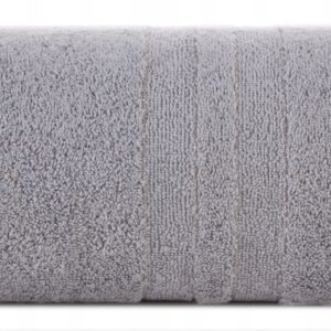 RĘCZNIK KĄPIELOWY BAWEŁNA 50x90 Gala EUROFIRANY srebrny