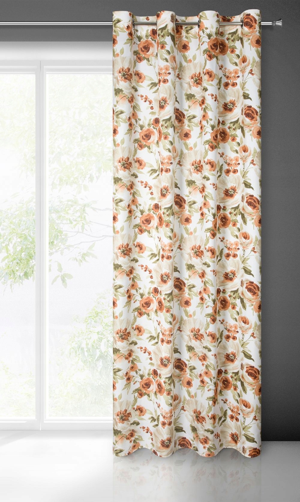 Zasłona półzaciemniająca kółka 140 cm x 250 cm - obrazek 12