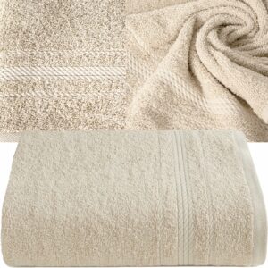 Miękki ręcznik kąpielowy 50X90 gramatura 450 BEŻ