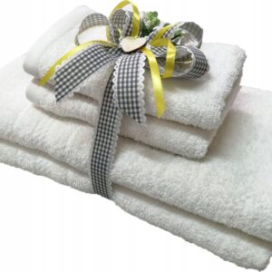 RĘCZNIK Z NATURALNEJ BAWEŁNY 4 SZT KOLORY