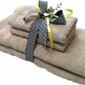 RĘCZNIK Z NATURALNEJ BAWEŁNY 4 SZT KOLORY