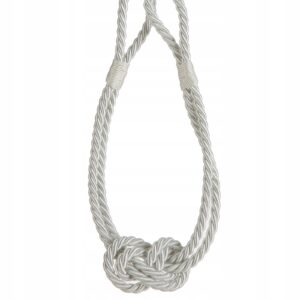 SZNUR DEKORACYJNY DO FIRAN NATURALNY