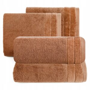 Ręcznik 2 x 50x90cm + 2 x 70x140cm 500g bawełna komplet ceglany