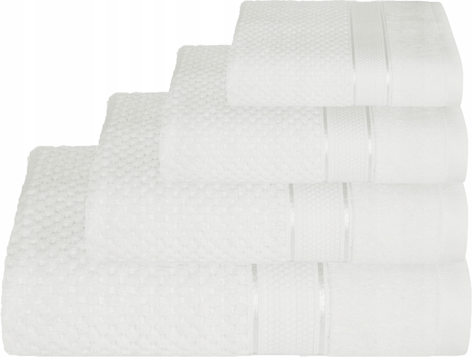 KOMPLET RĘCZNIKÓW 4x SZTUK RĘCZNIKI PREZENT bawełna 500 g/sm - obrazek 13