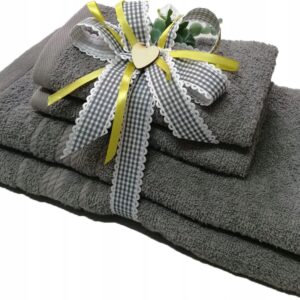 RĘCZNIK Z NATURALNEJ BAWEŁNY 4 SZT KOLORY