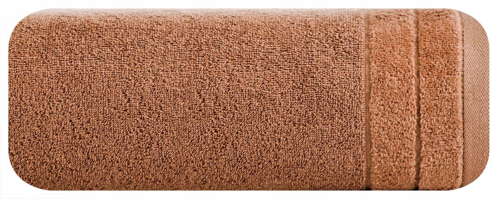 Ręcznik 2 x 50x90cm + 2 x 70x140cm 500g bawełna komplet ceglany - obrazek 8