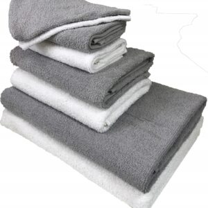 KOMPLET RĘCZNIKÓW 8x SZTUK RĘCZNIKI PREZENT ŚLUB