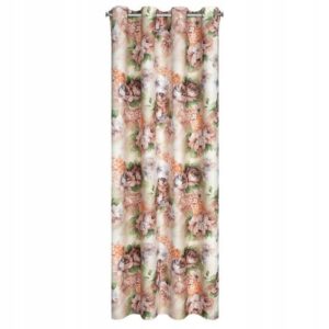 ZASŁONA GOTOWA MIĘCIUTKA ZACIEMNIAJĄCA W PRZELOTKI 140X250