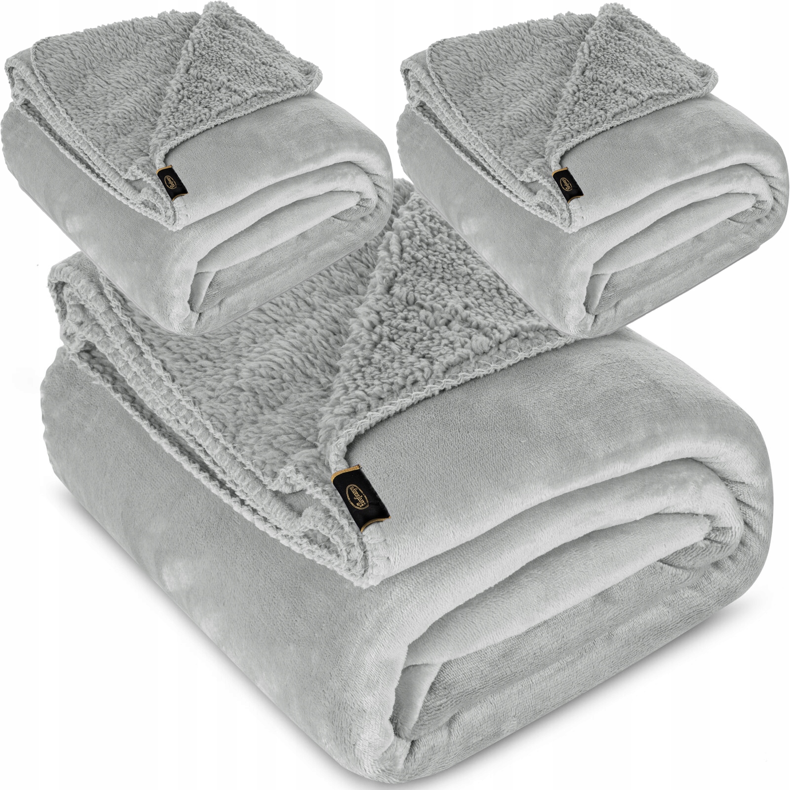 ZESTAW 170x210 + 2 x 70x160 Koc narzuta PREMIUM KOLORY - obrazek 11