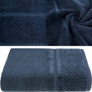 RĘCZNIK Z NATURALNEJ BAWEŁNY 50X90 GRANAT