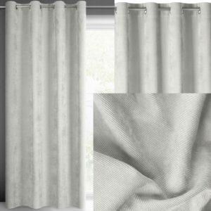 Zasłona półzaciemniające kółka 140 cm x 250 cm