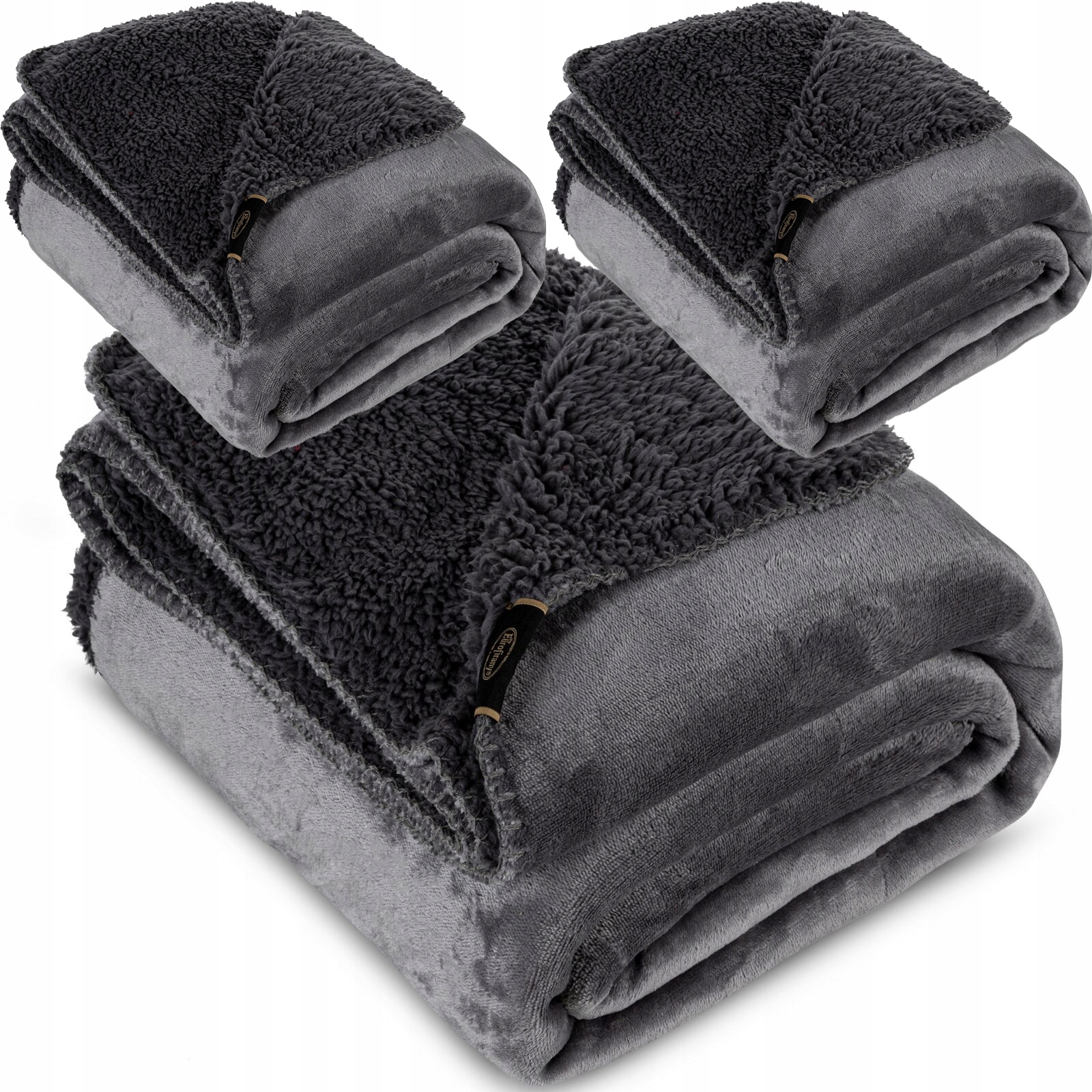 ZESTAW 170x210 + 2 x 70x160 Koc narzuta PREMIUM KOLORY - obrazek 7