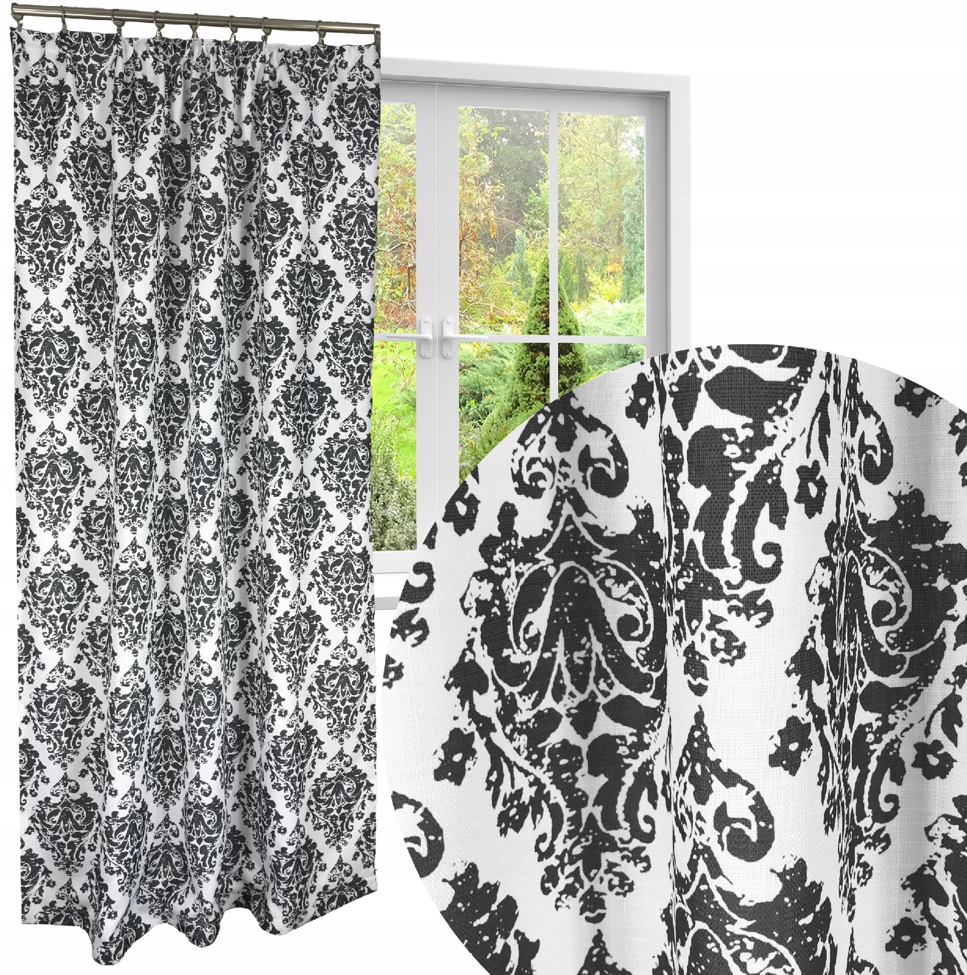 ZASŁONY FIRANY GOTOWE POKÓJ KUCHNIA PANEL 140X150 - obrazek 3