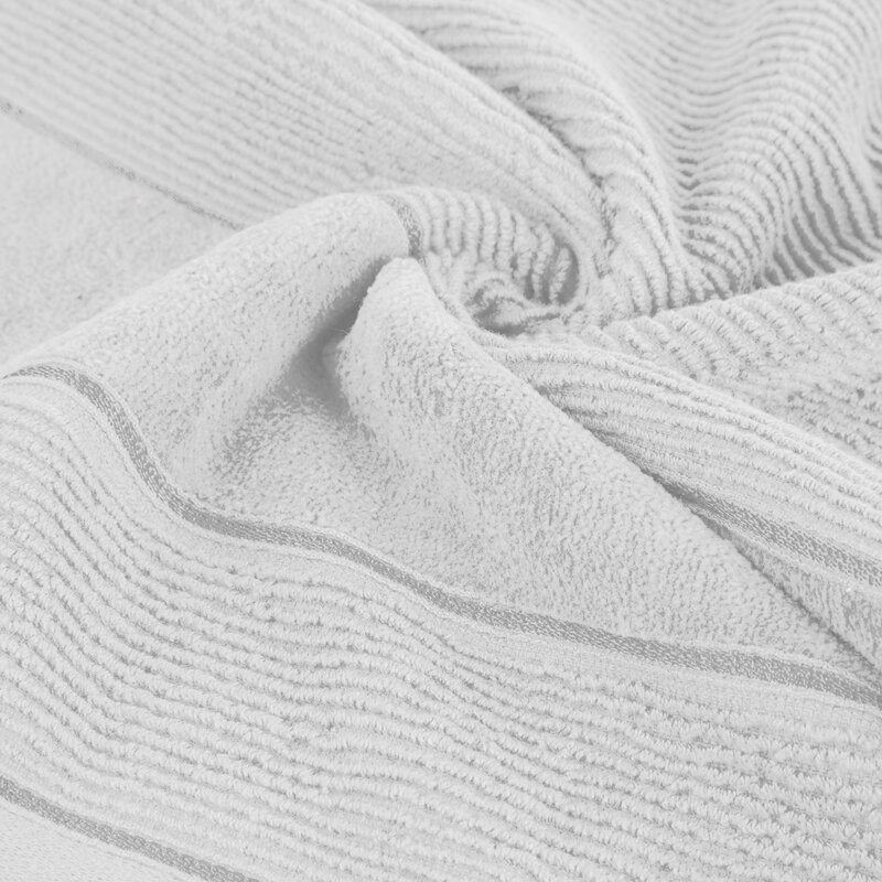 Ręcznik kąpielowy 30x50cm 500 gsm bawełna miękki chłonny biały - obrazek 10