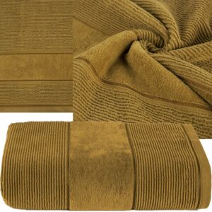 Ręcznik kąpielowy 70x140cm 500 gsm bawełna miękki chłonny miodowy