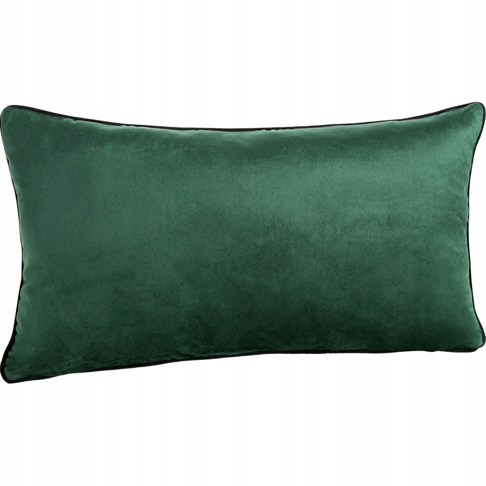 Zestaw Poszewka 45X45 + poduszka z wypełnieniem 30x50 c.zielony welwet - obrazek 6