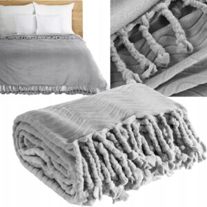 DESIGNERSKI KOC NARZUTA PLED 150 X 200 CM PREZENT