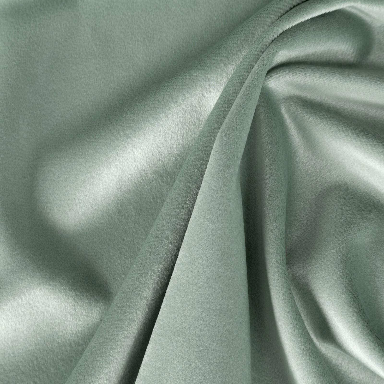 Mięciutka zasłona welwetowa kółka 140x250 j.mięta - obrazek 16