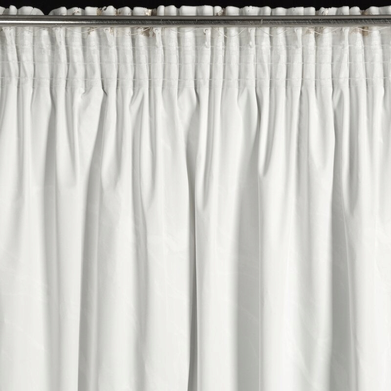 Zasłona Molly biały szampan 140x270 Eurofirany taśma - obrazek 8