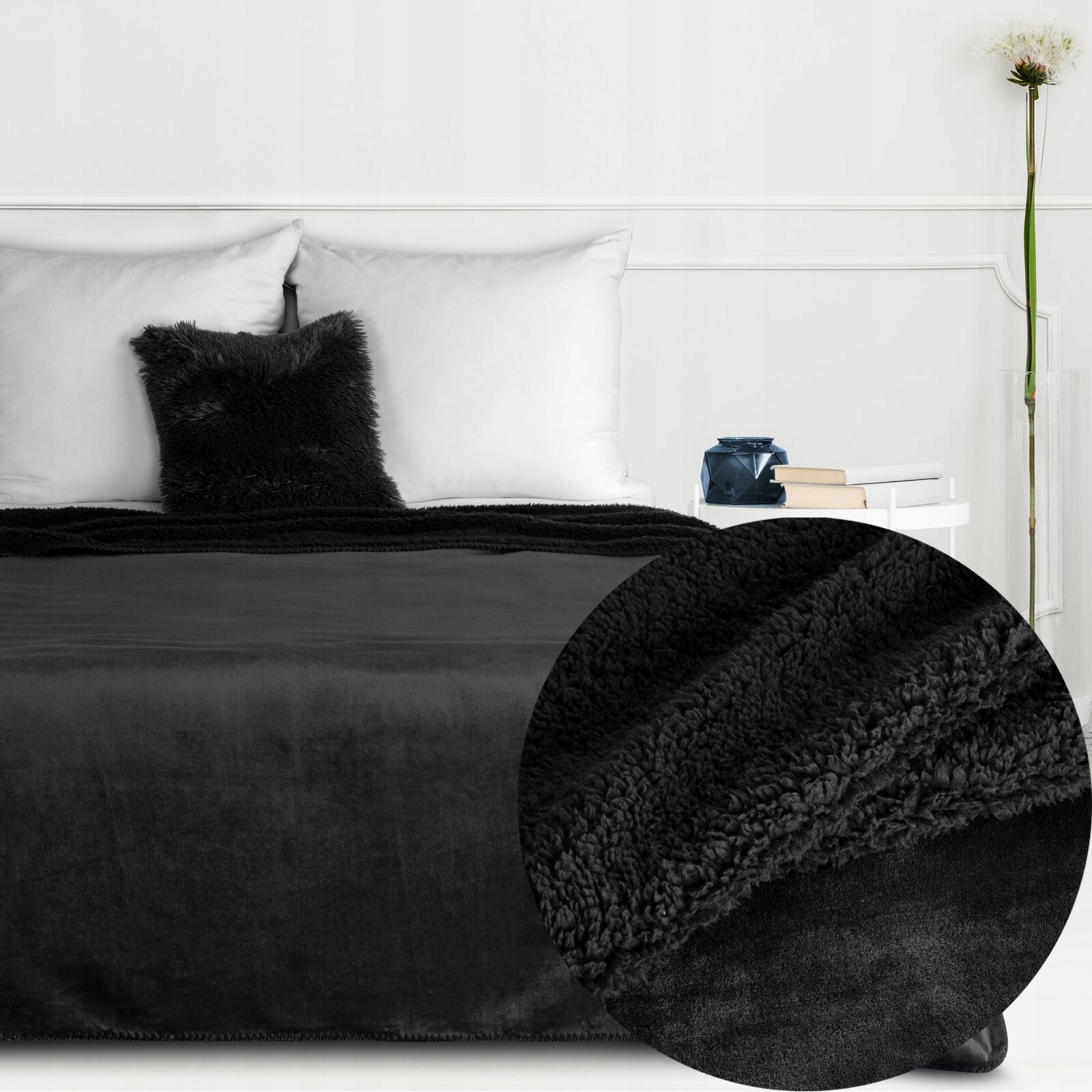 Mięciutki koc narzuta dwustronny 200 cm x 220 cm kolory - obrazek 16